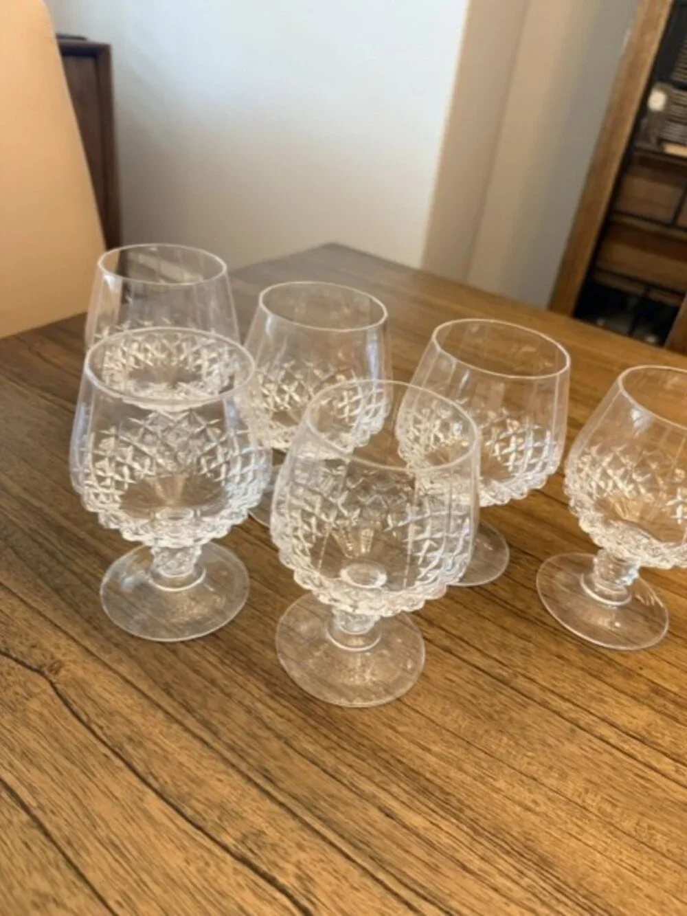 Cristal d'Arques-Durand lead crystal Claret/Wine Glasses